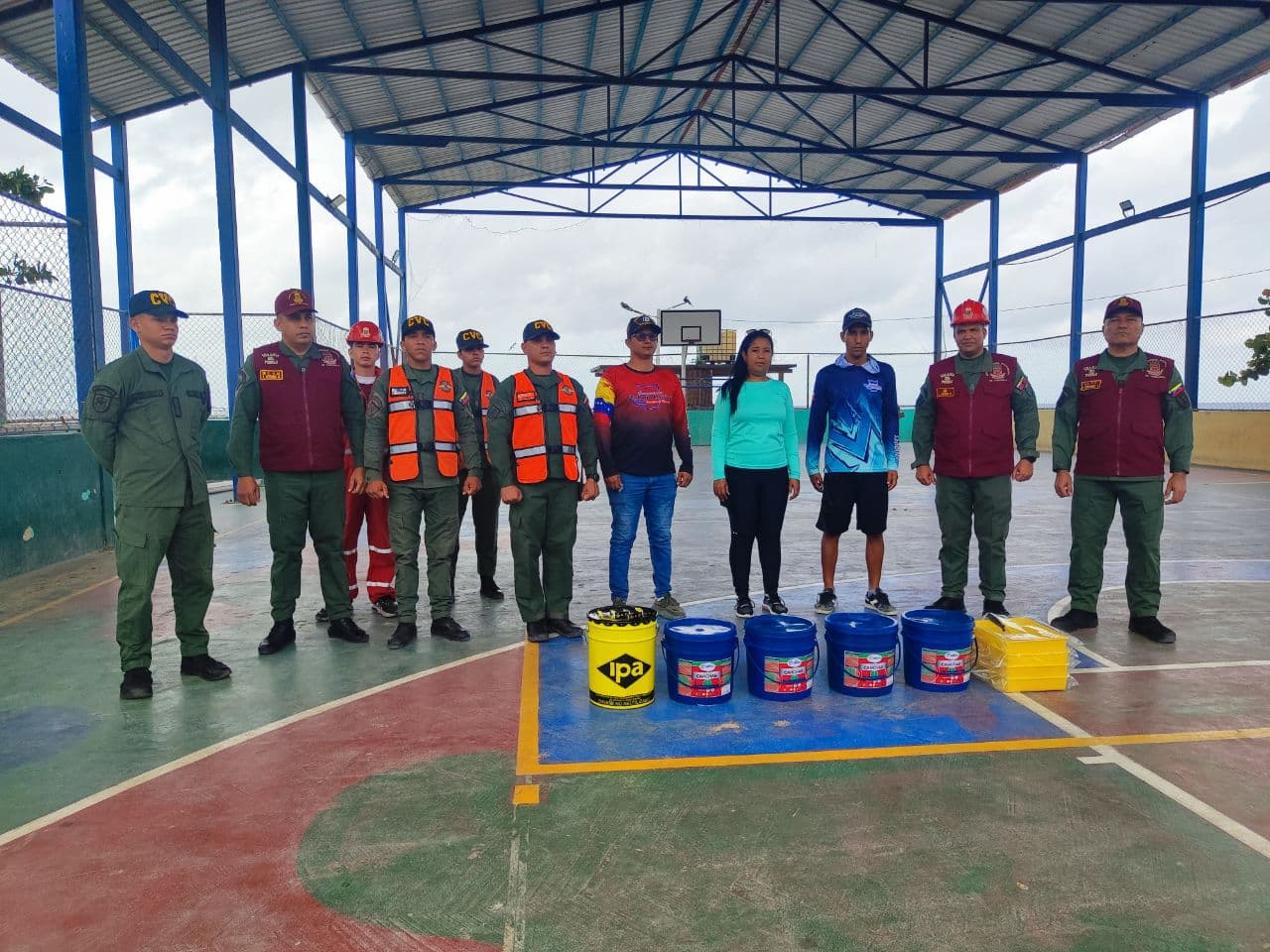 Con el impulso de la Secretaria de Deporte arranca la transformación de la cancha Neomar Salazar